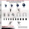Service Caster 3.5 Inch 316SS Solid Polyurethane Swivel 1-1/4 Inch Expanding Stem Caster Brake SCC-SS316EX20S3514-SPUS-TLB-114 - alternate 5